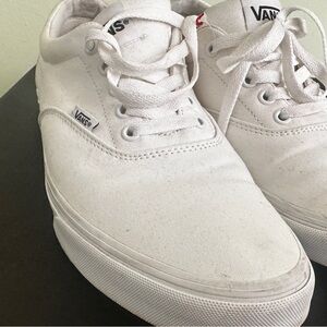 Vans Classic White Lace-Up Sneakers